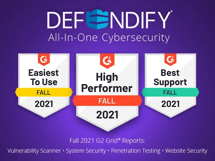 Defendify Features are High Performers on Fall 2021 G2 Grid