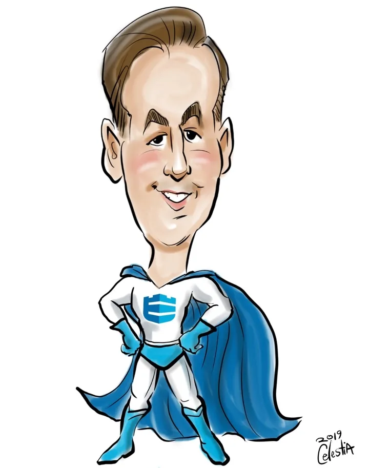 Rob Defendify Caricature