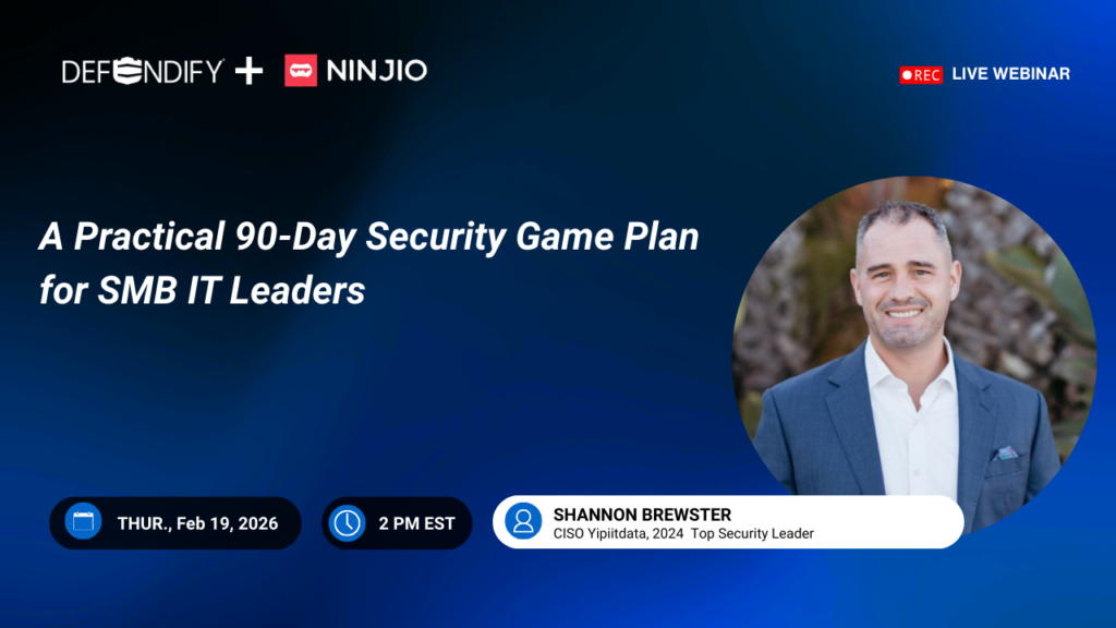 90-Day Security Game Plan for SMB IT Leaders | Practical Reset Strategy